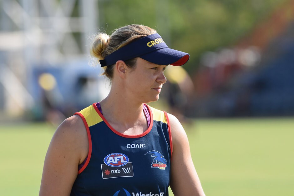 Adelaide - 2017 AFLW trial v Freo Courtney Cramey - Photo by AFC Media